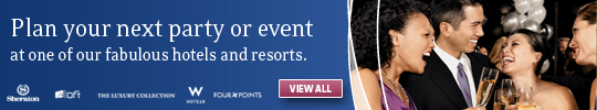 Imagine your Dream wedding... Let Starwood Hotels & Resorts bring it to life.